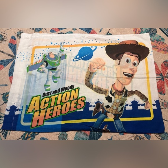 Toy Story Twin Flat Sheet and a pillow case - Picture 2 of 2